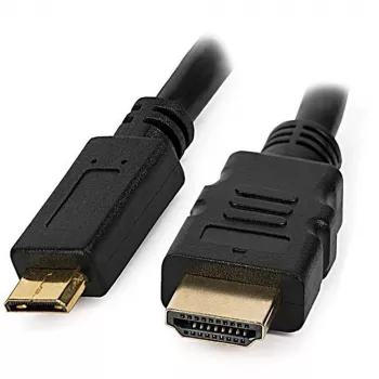 Techly 5m kiirkaabel Mini HDMI isasliides HDMI isasliidesele Must ICOC HDMI-B-050