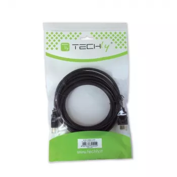 Techly 5m kiirkaabel Mini HDMI isasliides HDMI isasliidesele Must ICOC HDMI-B-050