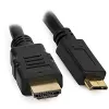 Techly 5m kiirkaabel Mini HDMI isasliides HDMI isasliidesele Must ICOC HDMI-B-050