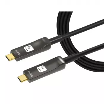 Techly ICOC-U3C-HY-010 USB-kaabel 10 m USB-C Must
