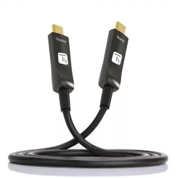 Techly ICOC-U3C-HY-010 USB-kaabel 10 m USB-C Must