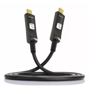 Techly ICOC-U3C-HY-020 USB-kaabel 20 m USB C Must