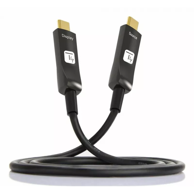 Techly ICOC-U3C-HY-020 USB-kaabel 20 m USB C Must