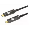 Techly ICOC-U3C-HY-020 USB-kaabel 20 m USB C Must