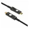Techly ICOC-U3C-HY-020 USB-kaabel 20 m USB C Must