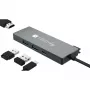 Techly IUSB32C-HUB4HPD sülearvuti dokk/pordireplikaator Juhtmega USB 3.2 Gen 2 (3.1 Gen 2) USB-C Hall