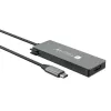 Techly IUSB32C-HUB4HPD sülearvuti dokk/pordireplikaator Juhtmega USB 3.2 Gen 2 (3.1 Gen 2) USB-C Hall