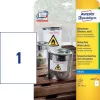 Isekleepuv silt Ristkülik AVERY J4775-10