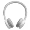 JBL Live 400BT kõrvaklapid, juhtmevabad, peavõruga, kõned/muusika, Bluetooth, valge