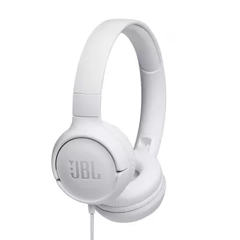 JBL Tune 500 VALGE, juhtmega, 20 - 20000 Hz, muusika, 148 g, kõrvaklapid, valge
