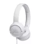 JBL Tune 500 VALGE, juhtmega, 20 - 20000 Hz, muusika, 148 g, kõrvaklapid, valge