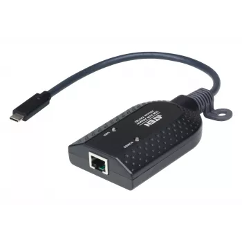 ATEN USB-C Virtual Media KVM Adapter KA7183-AX USB klaviatuur hiir must