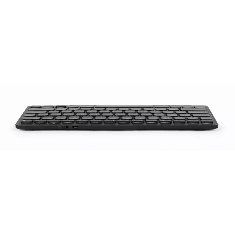 Klaviatuur Gembird KB-BTRGB-01-DE universaalne Bluetooth QWERTZ saksa must