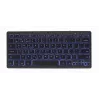 Klaviatuur Gembird KB-BTRGB-01-DE universaalne Bluetooth QWERTZ saksa must