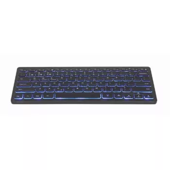 Klaviatuur Gembird KB-BTRGB-01-DE universaalne Bluetooth QWERTZ saksa must