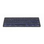Klaviatuur Gembird KB-BTRGB-01-DE universaalne Bluetooth QWERTZ saksa must