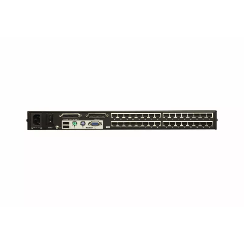 ATEN 32-Port Cat 5e/6 KVM Switch, 1920 x 1200 pikslit, Ethernet LAN, Full HD, Rack paigaldus, 4.8 W, 1U