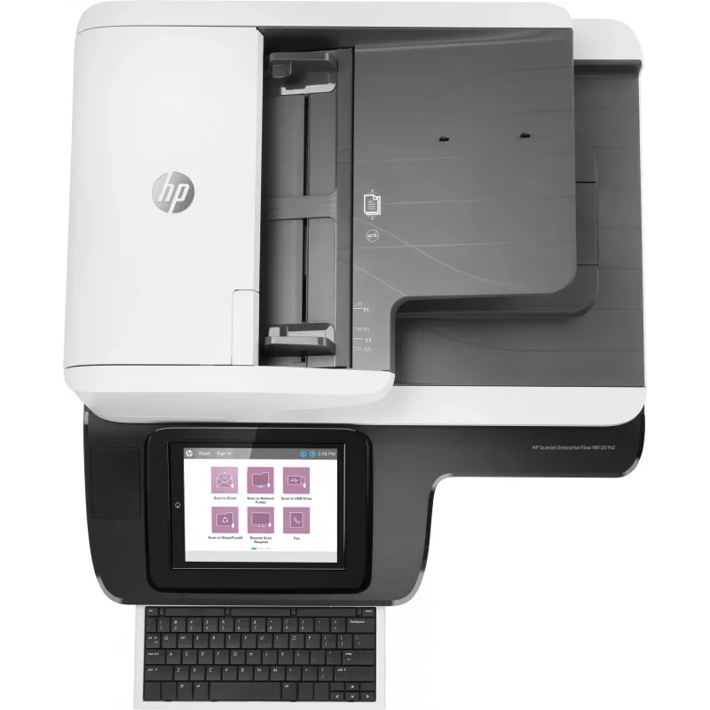 HP Scanjet Enterprise Flow N9120 fn2 lameda- ja ADF-skanner 600 x 600 DPI A3 must, valge