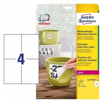 Isekleepuv printerisilt Avery L4719REV-20
