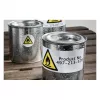 Isekleepuv ümara ristküliku kujuline silt Avery Zweckform L4775-100, püsiliimiga valge, 210×297 mm, 100 tk