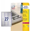 Isekleepuv silt Avery L6011-20 Ümardatud ristkülik