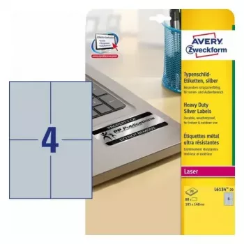 Isekleepuv printerisilt Avery L6134-20