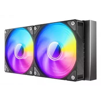 All-in-one vedelikjahuti Azza HEX 240 12 cm Must