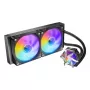 All-in-one vedelikjahuti Azza HEX 240 12 cm Must