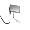 Microconnect LIGHT-HUB4 liidesejaotur Lightning 480 Mbit/s Hõbedane