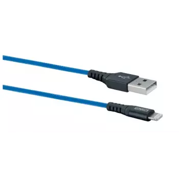 Mobiiltelefoni kaabel Schwaiger LPRO440 501 USB A Lightning 1.2 m Sinine
