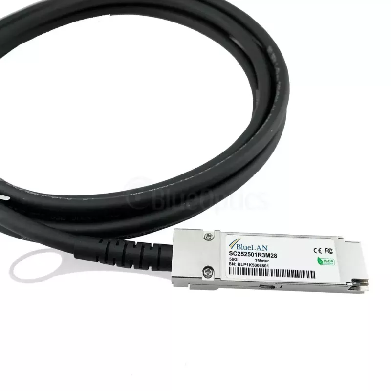 InfiniBand/kiudoptiline kaabel BlueOptics MC2207130-002 2 m QSFP isane/isane