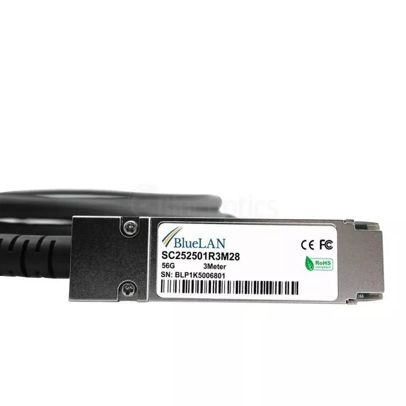 BlueOptics MC2207130-0A1-BL InfiniBand fiiberoptiline kaabel 2m QSFP isane-isane