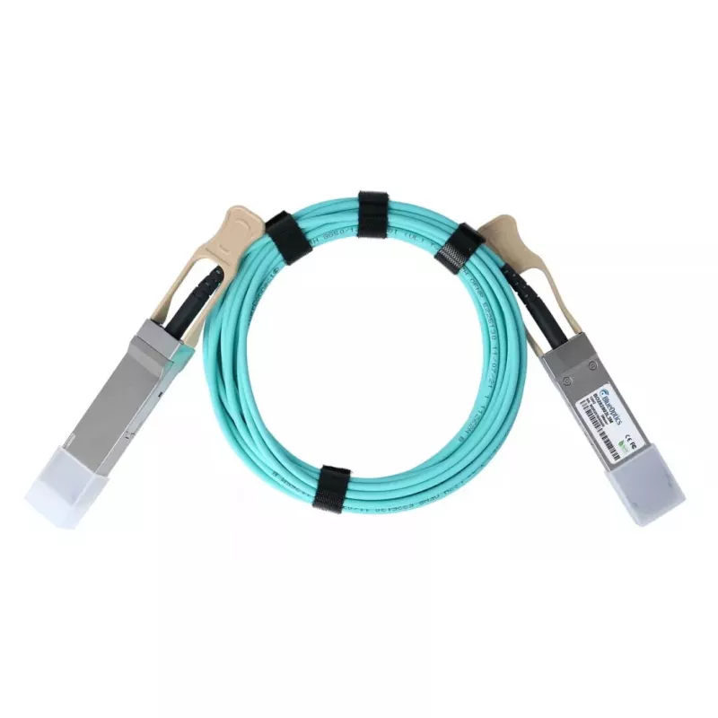 Võrgukaabel BlueOptics MFA1A00-C007-TG-BO QSFP28 InfiniBand 7m Türkiis
