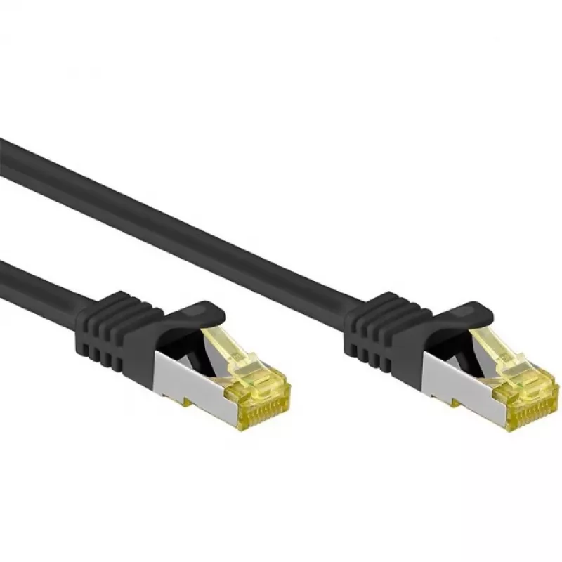 Techly ICOC R7-7SS-300-BK võrgukaabel Must 30 m Cat7 S/FTP (S-STP)