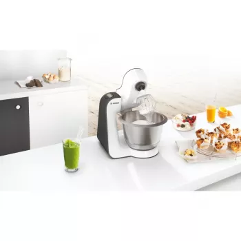 Bosch MUM5 Start Line universaalne köögikombain 800 W 3,9 L oranž, hõbedane, läbipaistev, valge