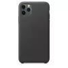 Cover Apple iPhone 11 Pro Max Nahast ümbris Must