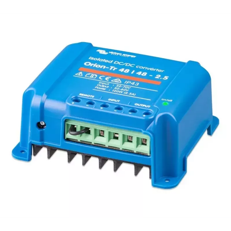 DC-DC muundur Victron Energy Orion-Tr 48/48-2.5A 120 W — isoleeritud 48 V kuni 48,2 V