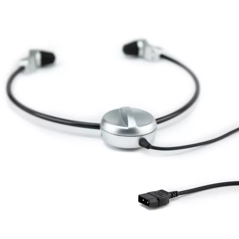 Grundig Swingphone 568 kõrvaklapid juhtmega lõua alla must hõbedane
