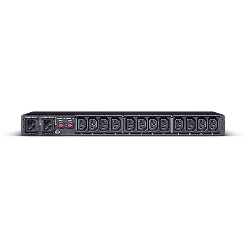 CyberPower PDU24004 toitejaotusseade (PDU) 12 vahelduvvoolu pistikupesa 1U must