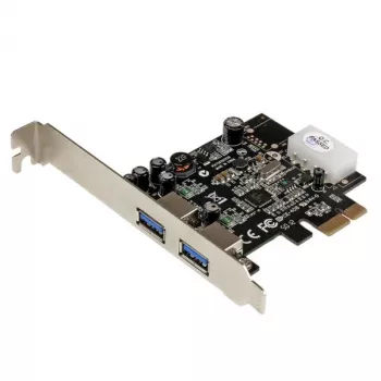 StarTech.com 2 pordiga PCI Express (PCIe) SuperSpeed USB 3.0 kaardiadapter UASP ja LP4 toitega