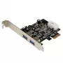 StarTech.com 2 pordiga PCI Express (PCIe) SuperSpeed USB 3.0 kaardiadapter UASP ja LP4 toitega