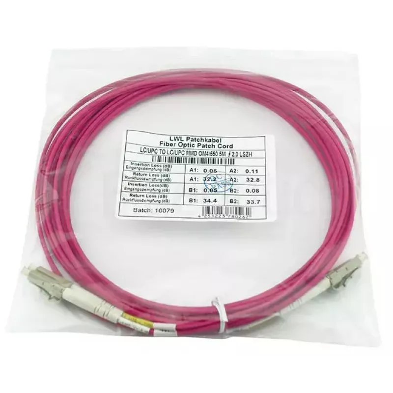 BlueOptics QK733A-BO InfiniBand fiiberoptiline kaabel 2 m 2x LC Violet