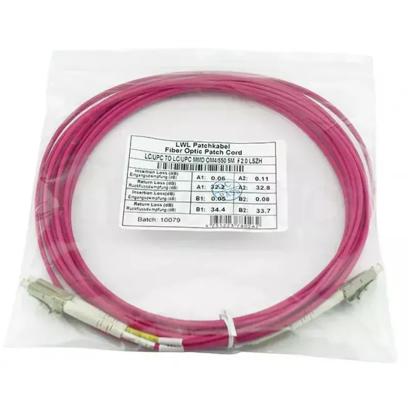 BlueOptics QK734A-BO InfiniBand fiiberoptiline kaabel 5 m LC OM4