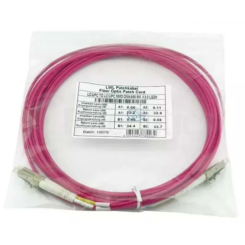 BlueOptics QK736A-BO InfiniBand fiiberoptiline kaabel 30 m LC Violet