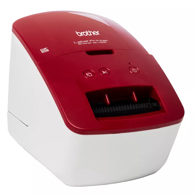 Brother QL-600RXX1 sildiprinter, otsetermo, 300 x 600 DPI, 71 mm/sek, juhtmega ühendus, DK