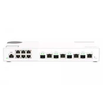 QNAP QSW-M2106-4C võrgulüliti, haldatav L2, 2,5G Ethernet (100/1000/2500), valge