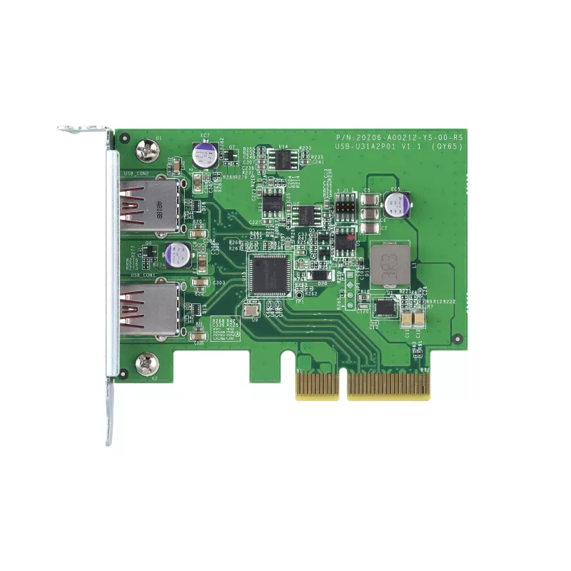 QNAP QXP-10G2U3A liidesekaart/adapter Sisemine USB 3.2 Gen 2 (3.1 Gen 2)