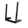 StarTech.com 2-Post 12U Desktop Server Rack, Small Open Frame 19in Computer Rack, Compact võrk Rack for AV / Studio / Data / IT Equipment - Free Standing Two-Post Home/Office Rack
