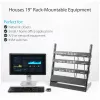 StarTech.com 2-Post 12U Desktop Server Rack, Small Open Frame 19in Computer Rack, Compact võrk Rack for AV / Studio / Data / IT Equipment - Free Standing Two-Post Home/Office Rack