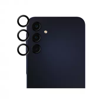 Kaamera objektiivi kaitse PanzerGlass SAFE. Samsung Galaxy A15 jaoks, must, kriimustus- ja löögikindel